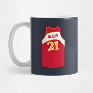 Dominique Wilkins Atlanta Jersey Qiangy Mug